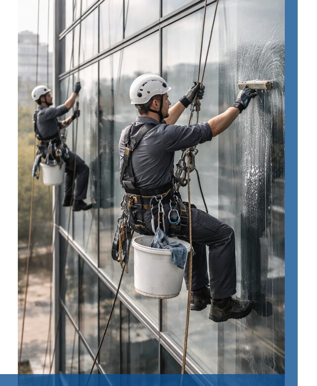 Мойка сплошного остекления в Ханты-Мансийске, заказать от 306 р.| ВЫСОТНИК-Хнт