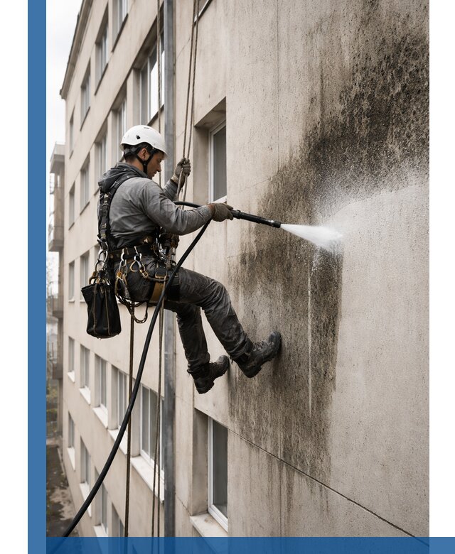 Профессиональная очистка фасадов от плесени в Ханты-Мансийске