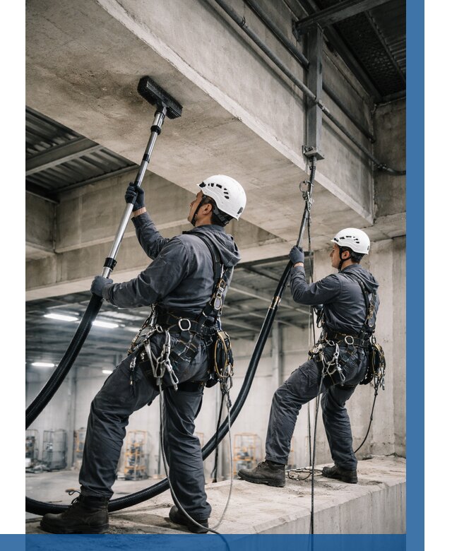 Обеспыливание потолочных конструкций в Ханты-Мансийске от 255 р. |ВЫСОТНИК-Хнт