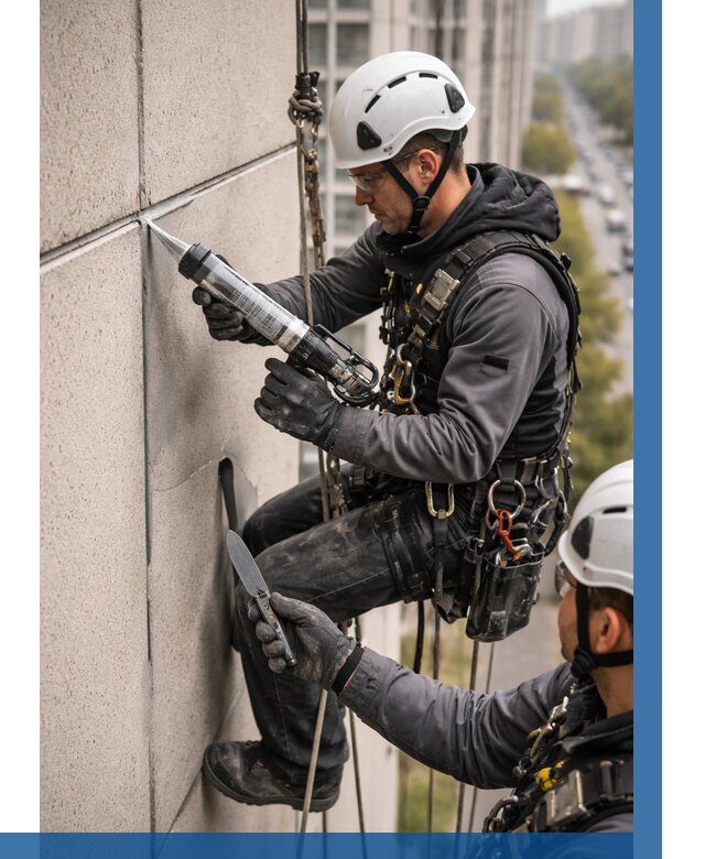 Первичная герметизация швов в Ханты-Мансийске от 613 р. | ВЫСОТНИК-Хнт