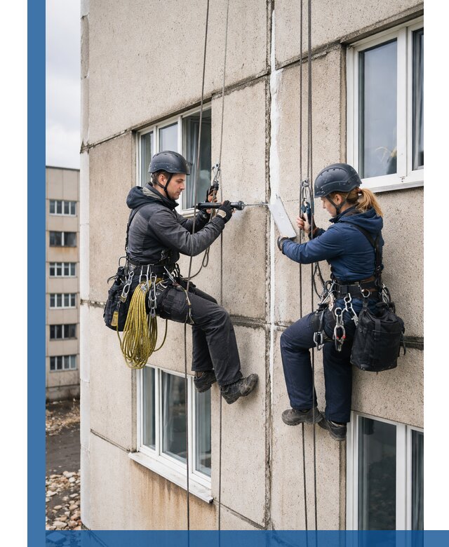 Герметизация межпанельных швов тёплым швом в Ханты-Мансийске