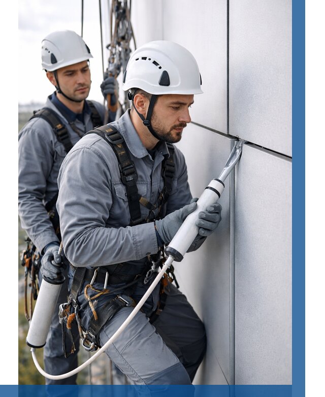 Герметизация швов вилатермом в Ханты-Мансийске от 613 р. | ВЫСОТНИК-Хнт