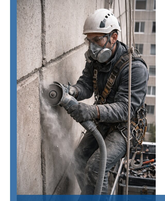 Штробление межпанельных швов в Ханты-Мансийске качественно и быстро