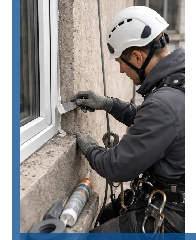 Герметизация монтажных швов окон в Ханты-Мансийске с гарантией качества