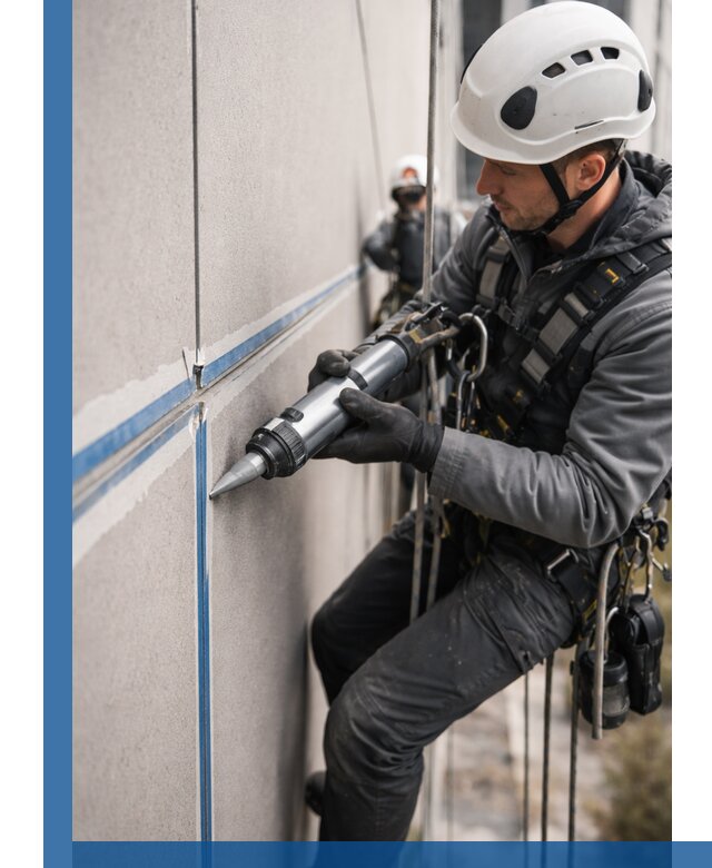 Герметизация стыков фасадных панелей в Ханты-Мансийске качественно и быстро