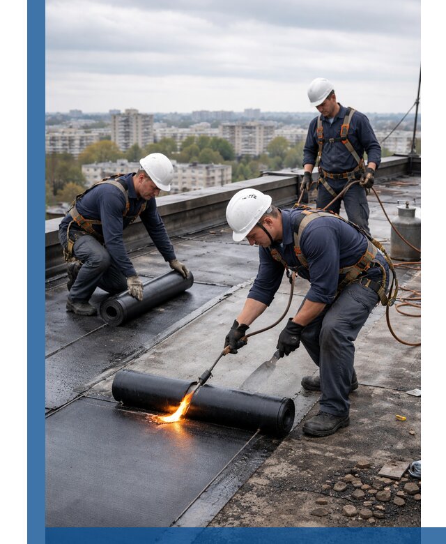 Ремонт наплавляемой кровли в Ханты-Мансийске качественно и надежно
