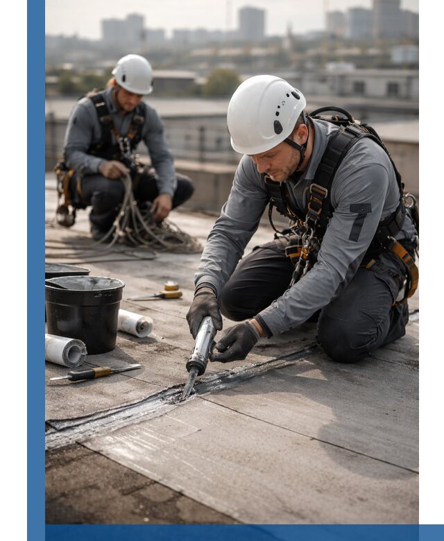 Аварийное и капитальное устранение протечек кровли в Ханты-Мансийске