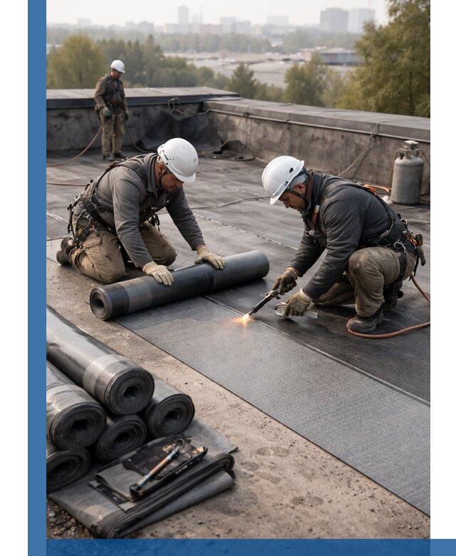 Монтаж мягкой кровли в Ханты-Мансийске профессионально и надежно