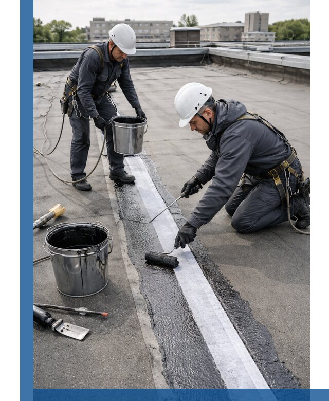 Гидроизоляция кровли мастикой в Ханты-Мансийске надежная защита