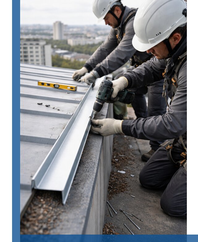 Монтаж капельника на кровле в Ханты-Мансийске с гарантией качества