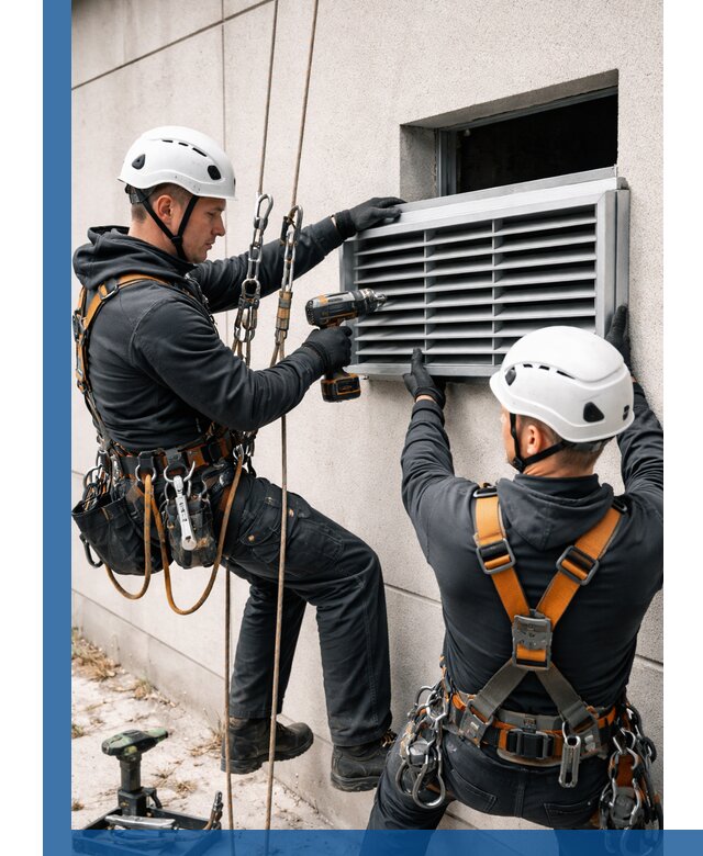 Монтаж вентиляционных решеток в Ханты-Мансийске профессиональный сервис