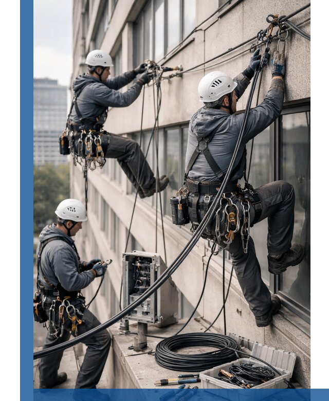 Прокладка оптоволоконного кабеля в Ханты-Мансийске под ключ с тестированием