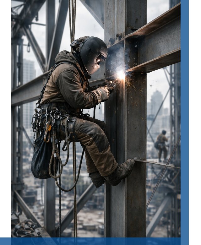 Высотные сварочные работы в Ханты-Мансийске от 3573 р. | ВЫСОТНИК-Хнт