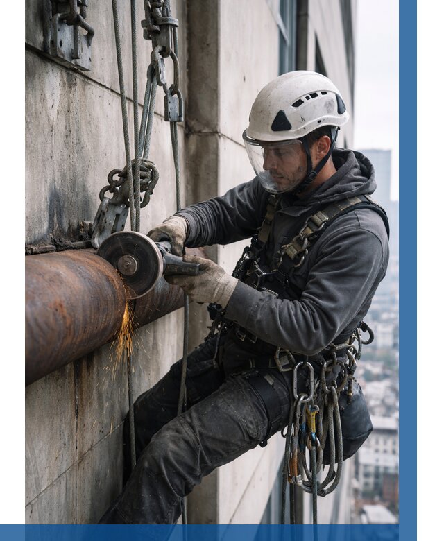 Резка металла на высоте в Ханты-Мансийске по цене от 4594 р. | ВЫСОТНИК-Хнт