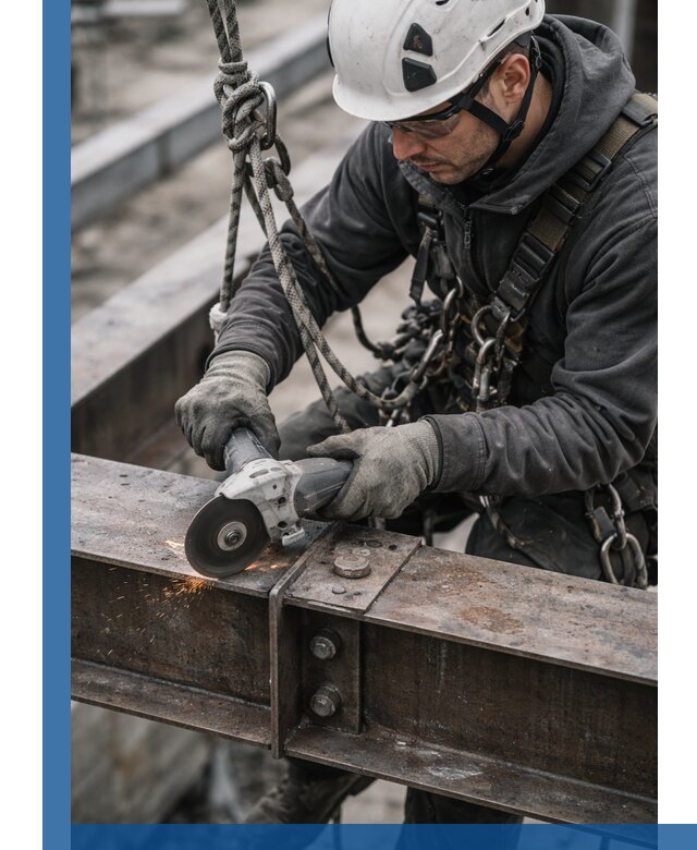 Резка металла на высоте в Ханты-Мансийске для зданий и конструкций