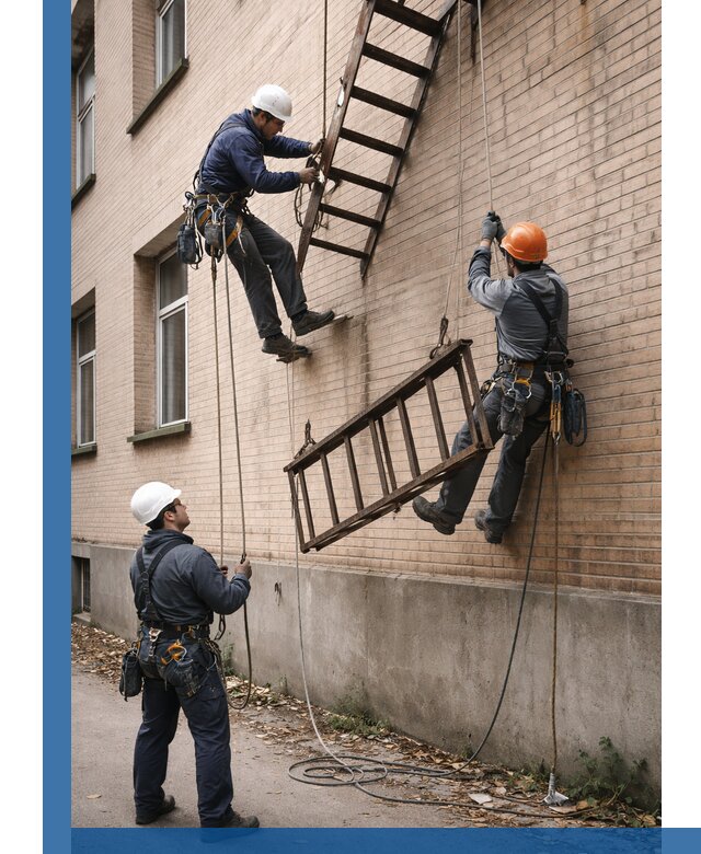 Демонтаж пожарной лестницы в Ханты-Мансийске быстро и безопасно