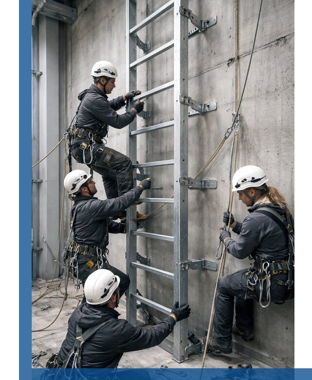 Монтаж металлических лестниц в Ханты-Мансийске под ключ со гарантией