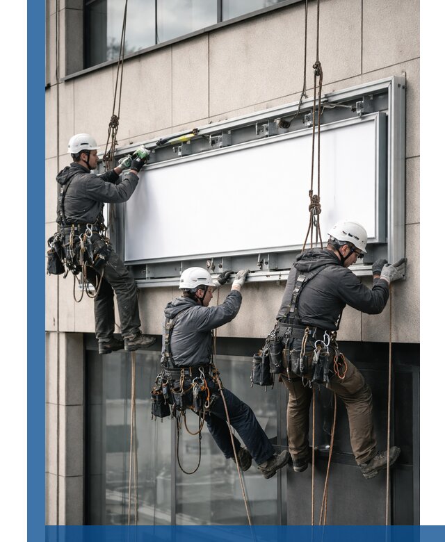 Профессиональный монтаж светового короба под ключ в Ханты-Мансийске