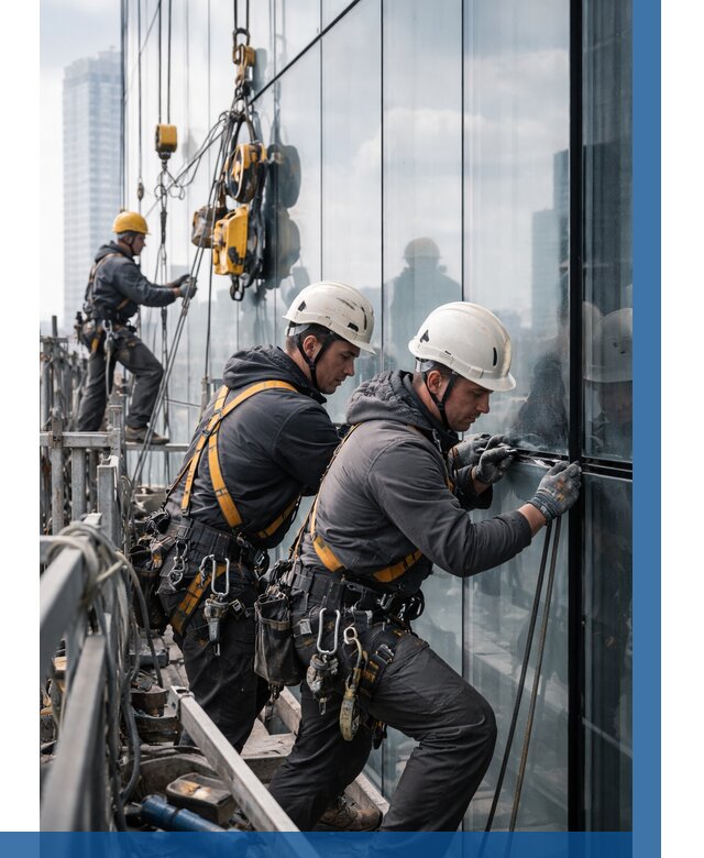 Структурное остекление фасадов в Ханты-Мансийске от 9699 р. | ВЫСОТНИК-Хнт