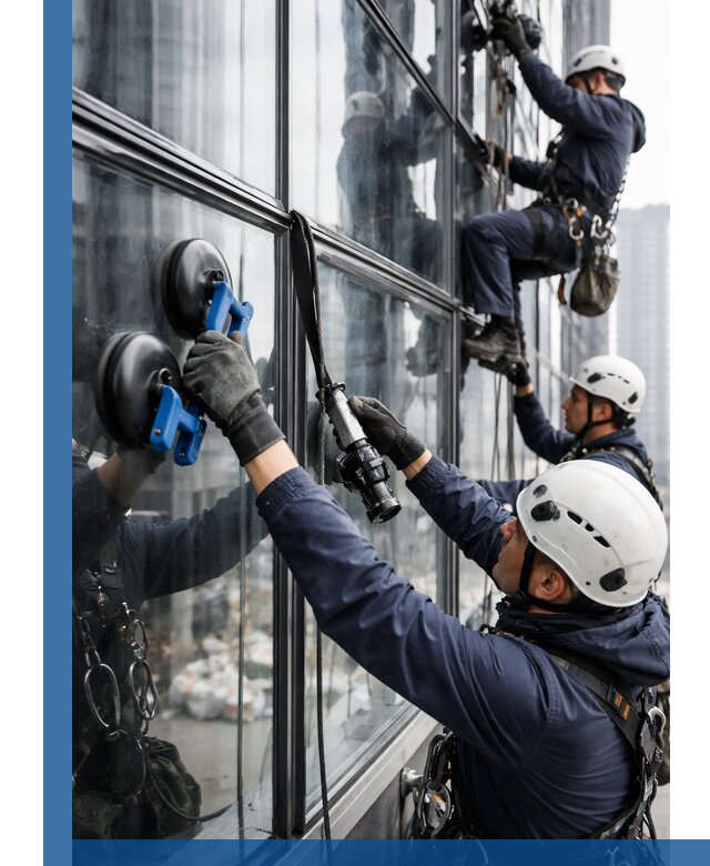 Радиусное остекление фасадов под ключ в Ханты-Мансийске с гарантиями