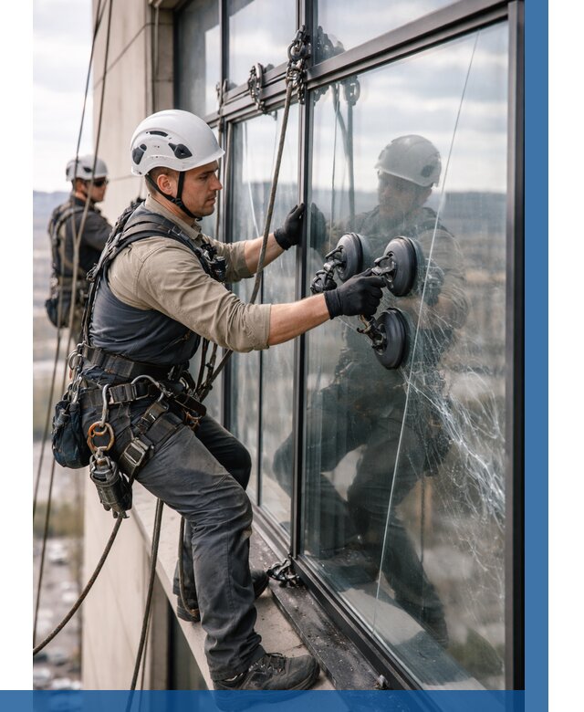 Замена стекла в витраже в Ханты-Мансийске под ключ от 8678 р. | ВЫСОТНИК-Хнт