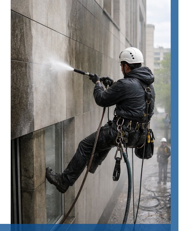 Гидроструйная очистка поверхностей в Ханты-Мансийске от 868 р. | ВЫСОТНИК-Хнт