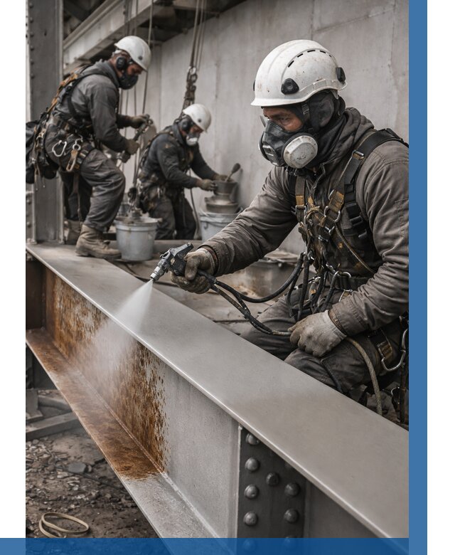 Антикоррозионная покраска металла в Ханты-Мансийске от 715 р. | ВЫСОТНИК-Хнт