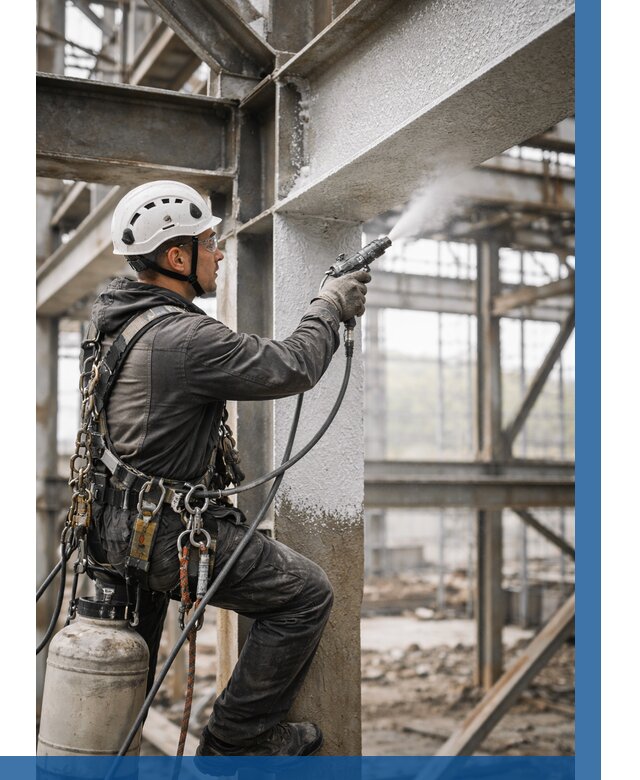 Огнезащита металлоконструкций от 766 р. | ВЫСОТНИК-Хнт в Ханты-Мансийске