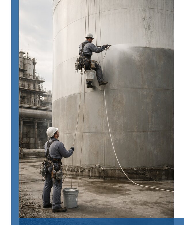 Покраска стальных резервуаров и емкостей в Ханты-Мансийске профессионально