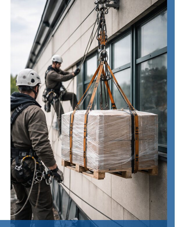 Подъем груза на высоту в Ханты-Мансийске от 3063 р. | ВЫСОТНИК-Хнт