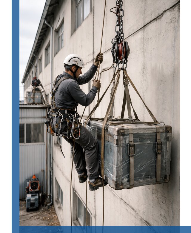 Подъем грузов на высоту в Ханты-Мансийске для промышленных объектов