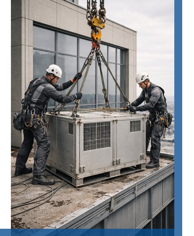 Такелажные работы на высоте в Ханты-Мансийске от 8167 р. | ВЫСОТНИК-Хнт