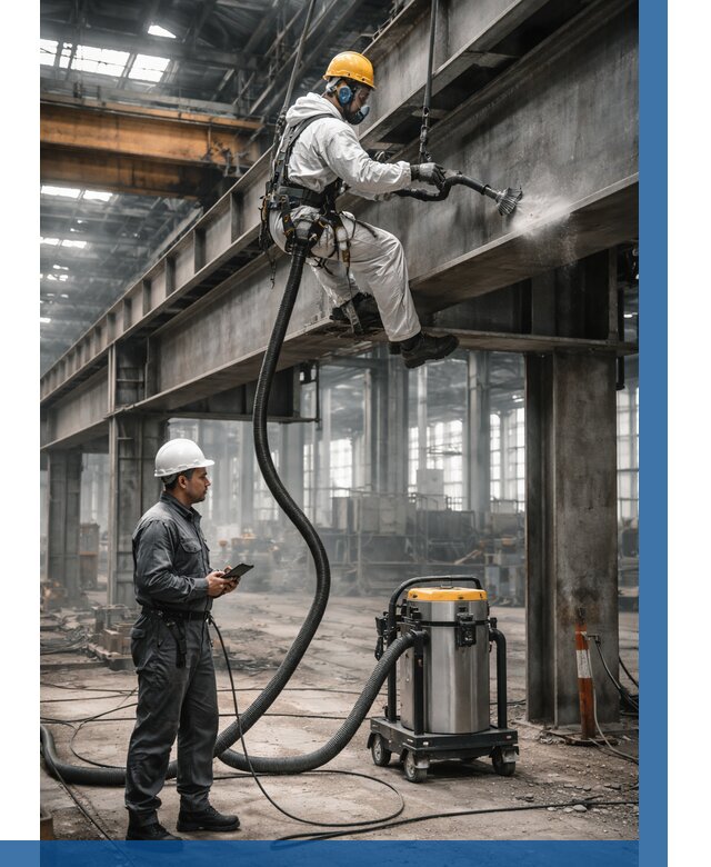 Обеспыливание конструкций в цехе в Ханты-Мансийске от 4288 р. | ВЫСОТНИК-Хнт