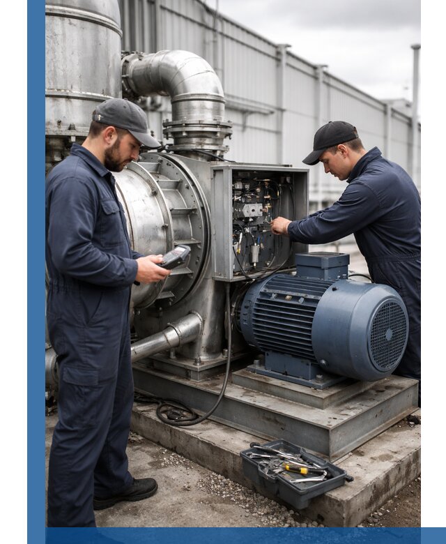 Техническое обслуживание промышленного оборудования в Ханты-Мансийске