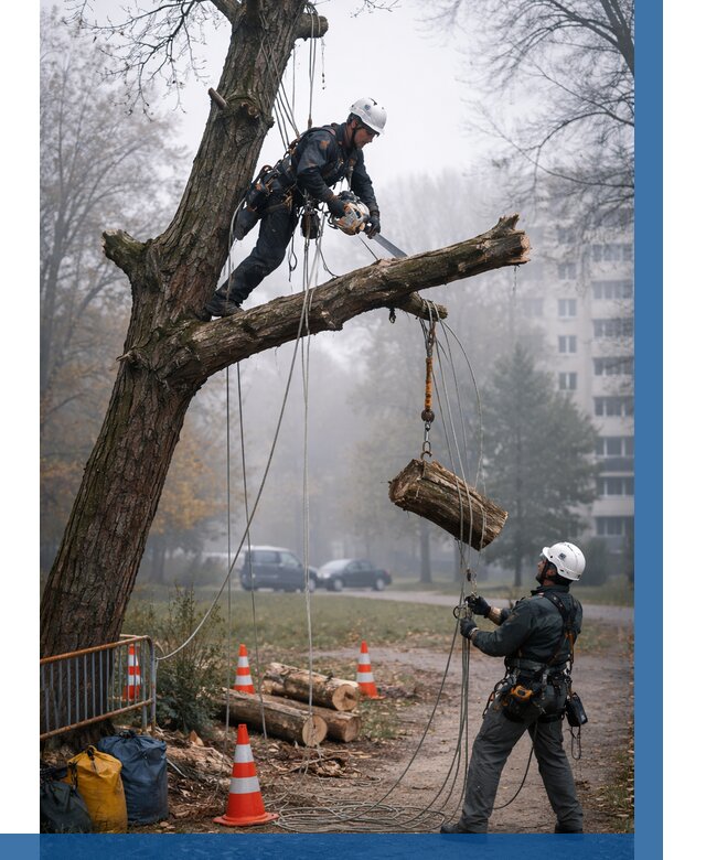 Удаление аварийных деревьев в Ханты-Мансийске от 15314 р. | ВЫСОТНИК-Хнт