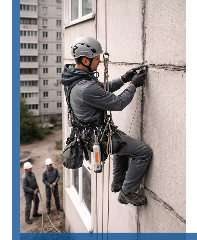 Обследование межпанельных швов и герметизация в Ханты-Мансийске