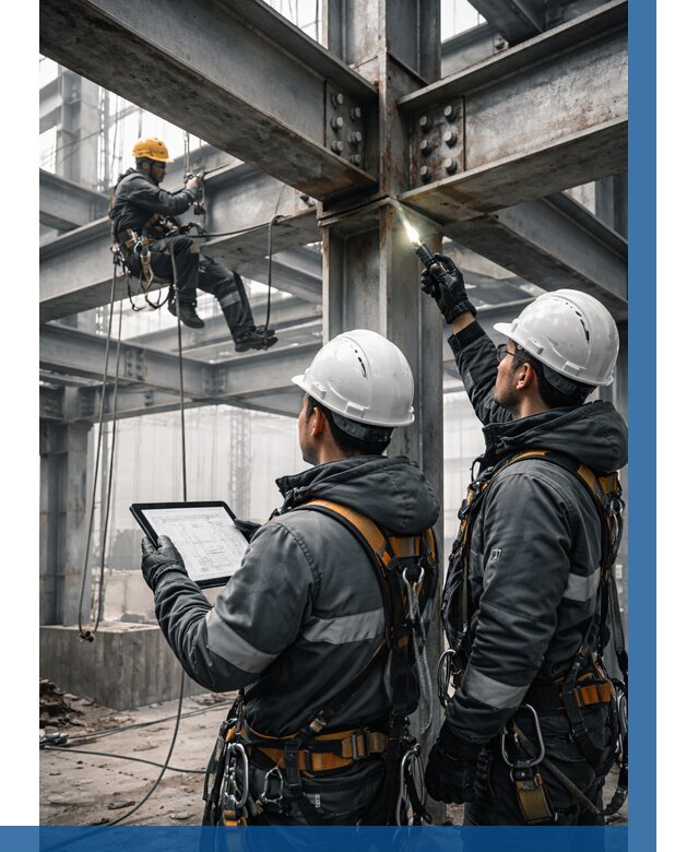 Обследование металлоконструкций в Ханты-Мансийске от 5615 р. | ВЫСОТНИК-Хнт